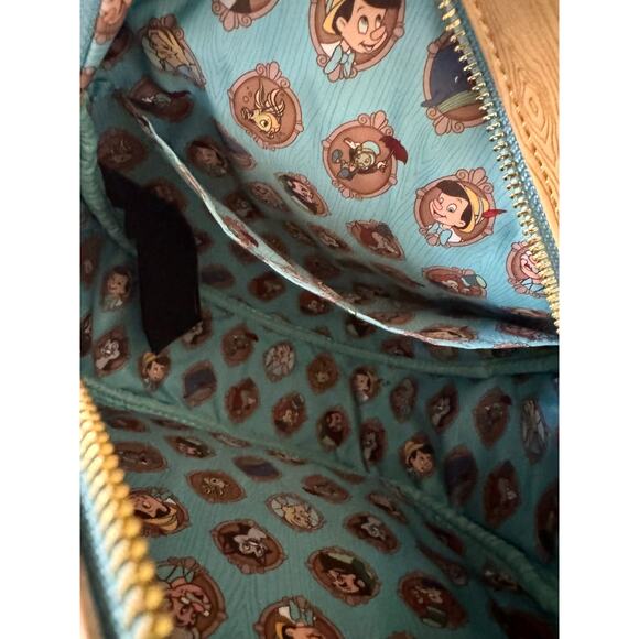 Loungefly Pinocchio Cameo Mini Backpack - Picture 9 of 9